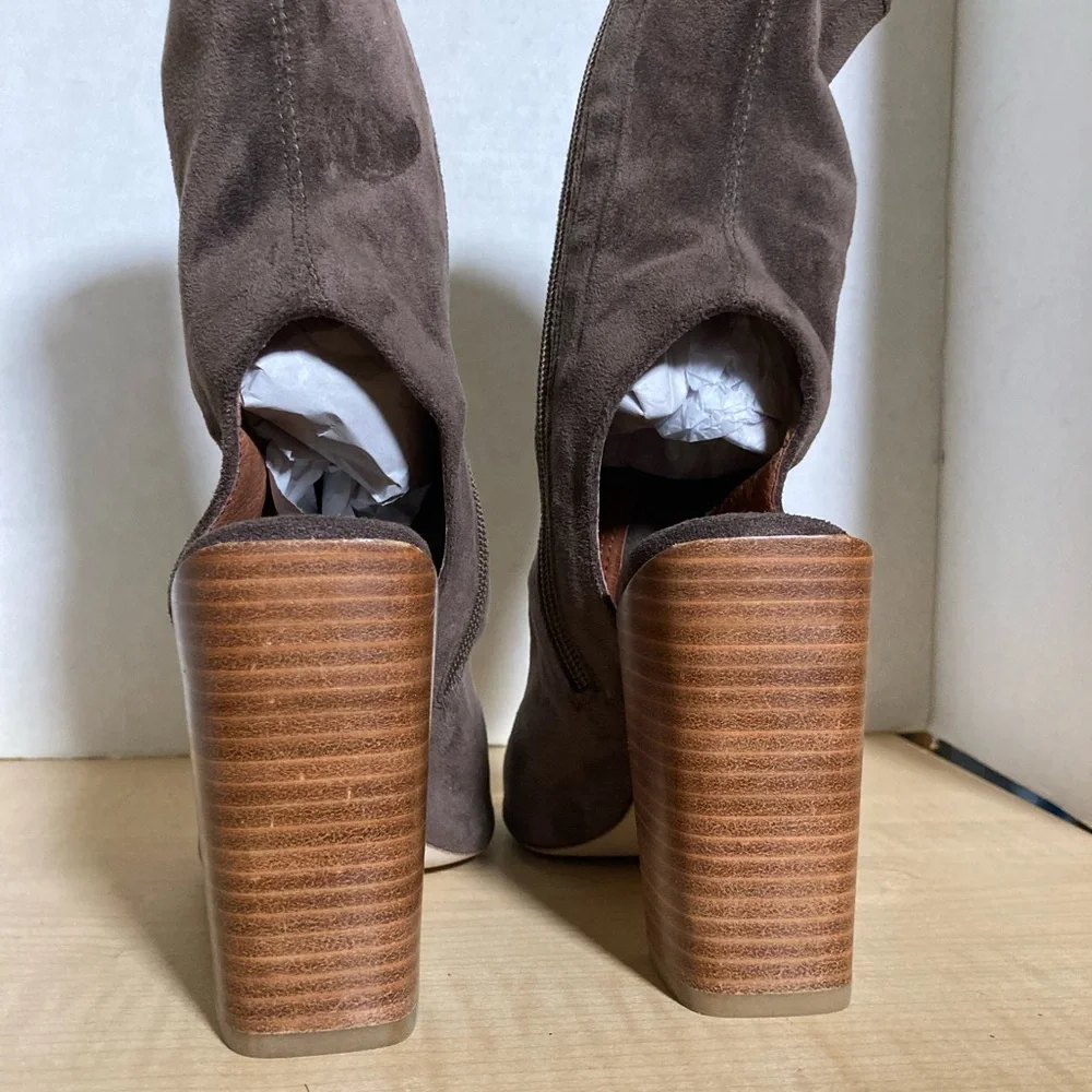 Jeffrey Campbell Peep Toe Boots - Picture 4 of 9